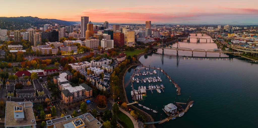 Interlock metal roof installation in Portland, Oregon, United States