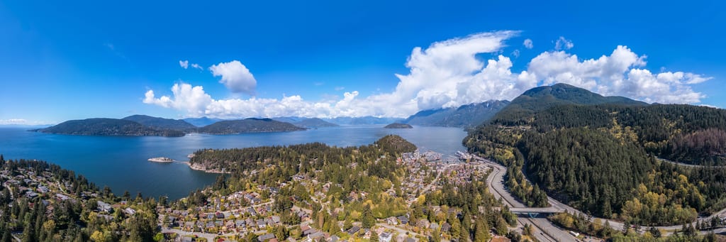 Interlock metal roof installation in West Vancouver, British Columbia, Canada