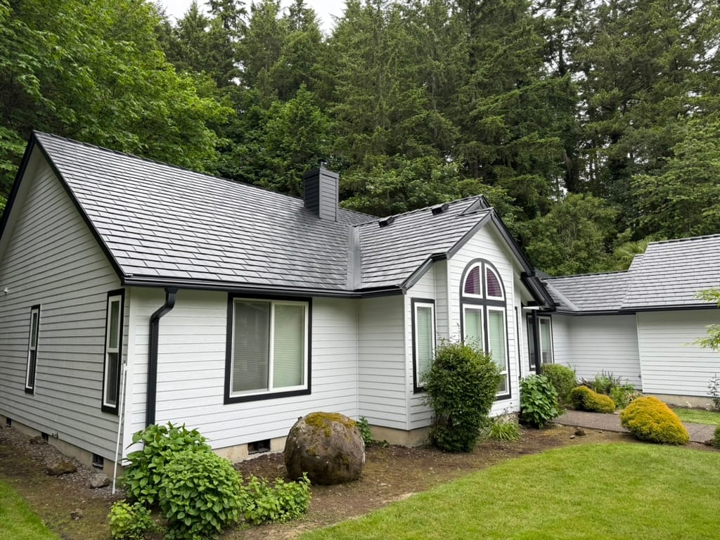 Why Oregon Roofs Grow Moss — and the Roof That Ends the Cleaning Cycle
