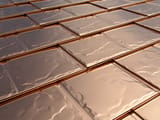 Interlock Solid Copper metal roofing