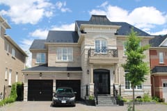 Interlock Aluminum Slate Metal Roofing – Black | Markham, ON (Front elevation)