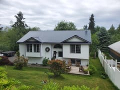 Interlock Aluminum Slate Metal Roofing – Black | Bremerton, WA (Street view)