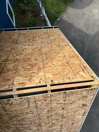 Interlock Aluminum Cedar Shingle Metal Roofing – Colonial Brown | Wasilla, AK (Aerial)