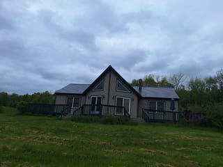 Interlock Aluminum Slate Metal Roofing – Deep Charcoal | Stetson, ME