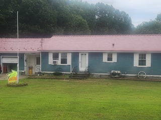 Interlock Aluminum Slate Metal Roofing – Tile Red | Lebanon, ME