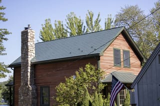 Interlock Aluminum Slate Metal Roofing – Hunter Green | Pelham, NH