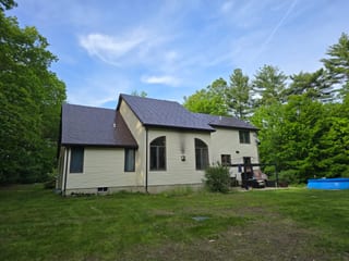Interlock Aluminum Slate Metal Roofing – Colonial Brown | Nottingham, NH