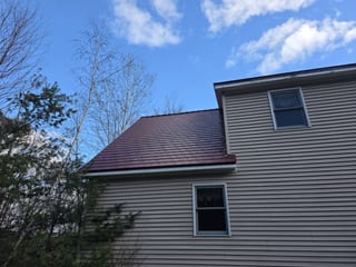 Interlock Aluminum Slate Metal Roofing – Tile Red | Deerfield, NH