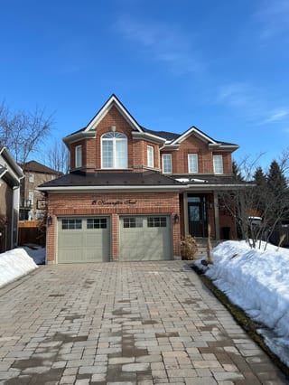 Interlock Aluminum Slate Metal Roofing – Tudor Brown | Barrie, ON (Street view)