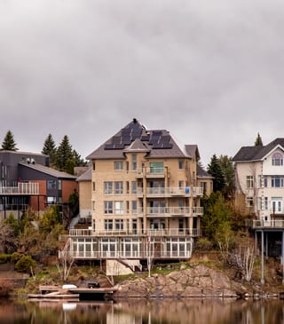 Interlock Aluminum Slate Metal Roofing – Tudor Brown | Sudbury, ON