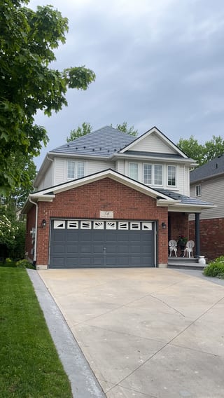 Interlock Aluminum Slate Metal Roofing – Deep Charcoal | Collingwood, ON