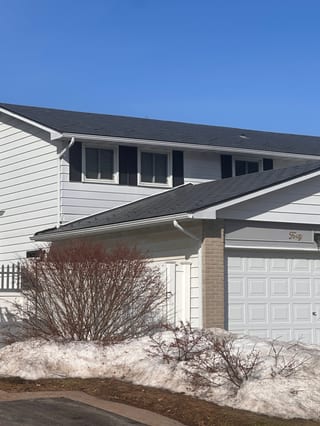 Interlock Aluminum Shingle Metal Roofing – Charcoal Grey | Gloucester, ON (Front-left elevation)