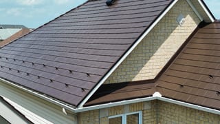 Interlock Aluminum Slate Metal Roofing – Colonial Brown | Ottawa, ON