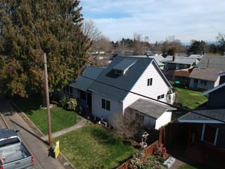Interlock Aluminum Cedar Shingle Metal Roofing – Deep Charcoal | Junction City, OR