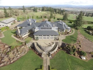 Deep Charcoal Interlock IB Membrane aluminum roof on a deep charcoal Interlock IB Membrane aluminum roof on a, Turner, Oregon