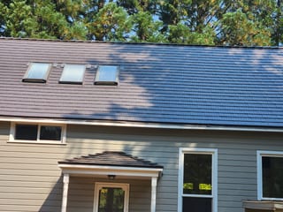 Interlock Aluminum Cedar Shingle Metal Roofing – Tudor Brown | North Plains, OR