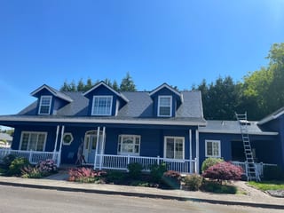 Interlock Aluminum Slate Metal Roofing – Deep Charcoal | Canby, OR