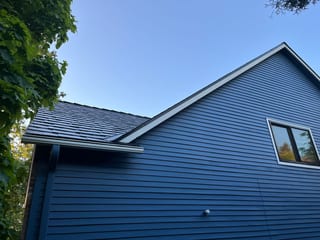 Interlock Aluminum Slate Metal Roofing – Deep Charcoal | Lake Oswego, OR