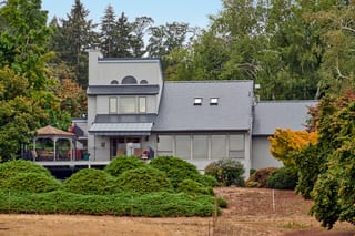 Interlock Aluminum Slate Metal Roofing – Deep Charcoal | Amity, OR