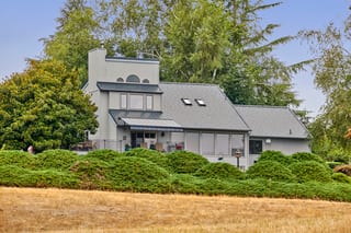 Interlock Aluminum Slate Metal Roofing – Deep Charcoal | Amity, OR