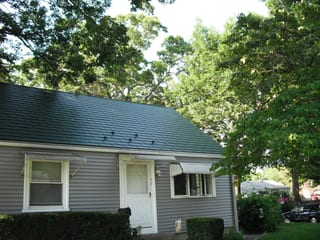 Interlock Aluminum Shingle Metal Roofing – Hunter Green | Warwick, RI