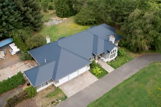 Interlock Aluminum Slate Metal Roofing – Black | Ridgefield, WA