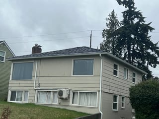 Interlock Aluminum Shake Metal Roofing – Black | Port Angeles, WA (After)