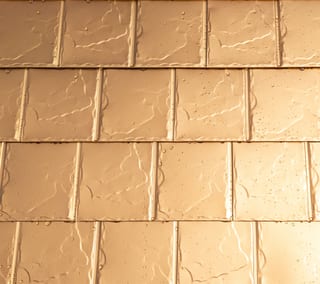 Interlock Aluminum Slate Metal Roofing – Copper Penny | Castle Rock, WA (Close-up)