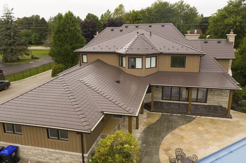 Metal Slate Roofing — photo 2