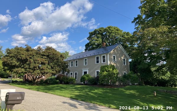 Interlock Aluminum Slate Metal Roofing – Deep Charcoal | Amston, CT