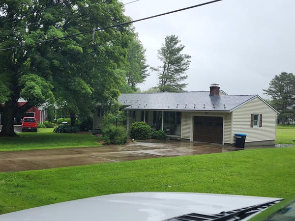 Interlock Aluminum Shingle Metal Roofing – Charcoal Grey | Pittsfield, MA
