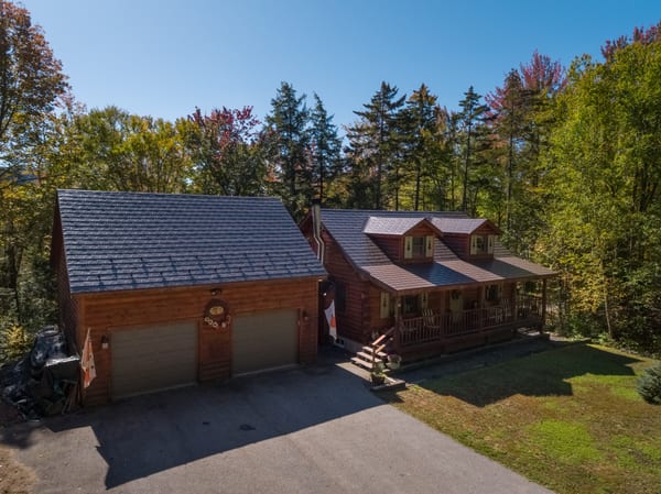 Interlock Aluminum Slate Metal Roofing – Tudor Brown | Thornton, NH
