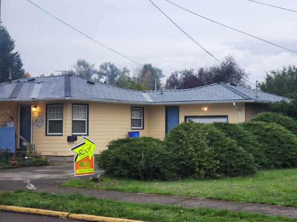 Interlock Aluminum Slate Metal Roofing – Deep Charcoal | Lebanon, OR