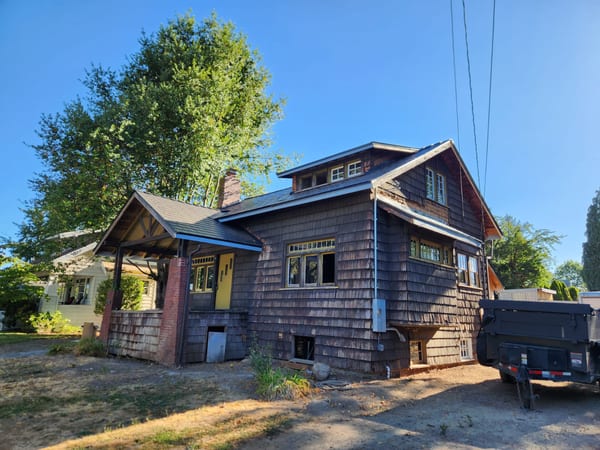 Interlock Aluminum Slate Metal Roofing – Black | Newberg, OR