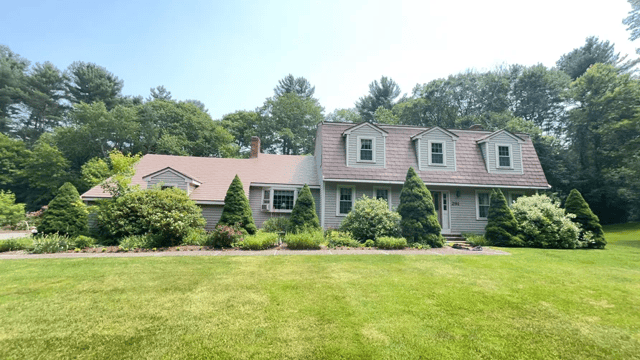 Deep Charcoal Interlock metal roof in Norfolk, MA