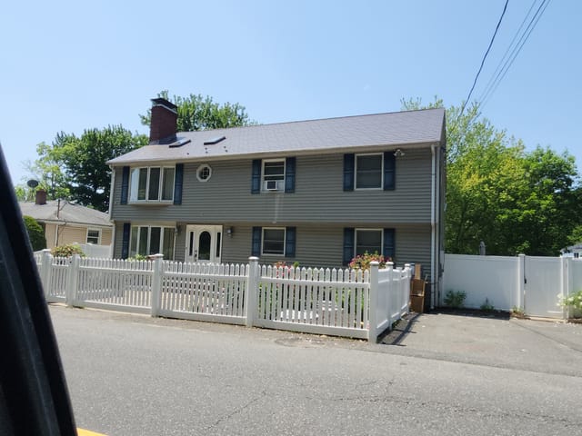 Weathered Interlock metal roof in Saugus, MA