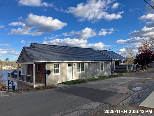Deep Charcoal Interlock metal roof in North Attleboro, MA