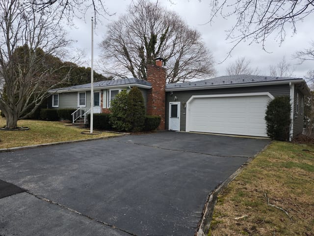 Deep Charcoal Interlock metal roof in Somerset, MA