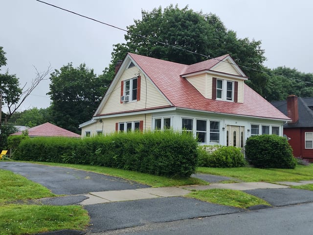 Tile Red Interlock metal roof in Pittsfield, MA