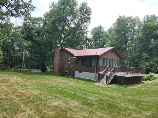 Tile Red Interlock metal roof in Dunstable, MA