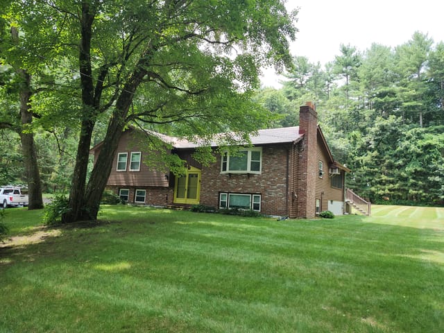 Tile Red Interlock metal roof in Dunstable, MA