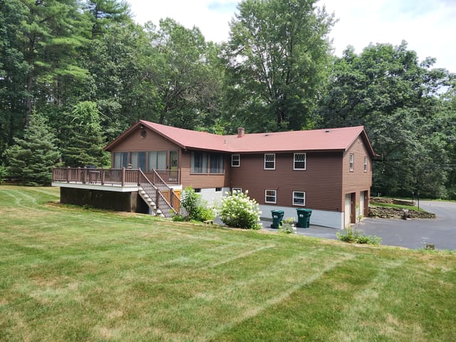 Tile Red Interlock metal roof in Dunstable, MA