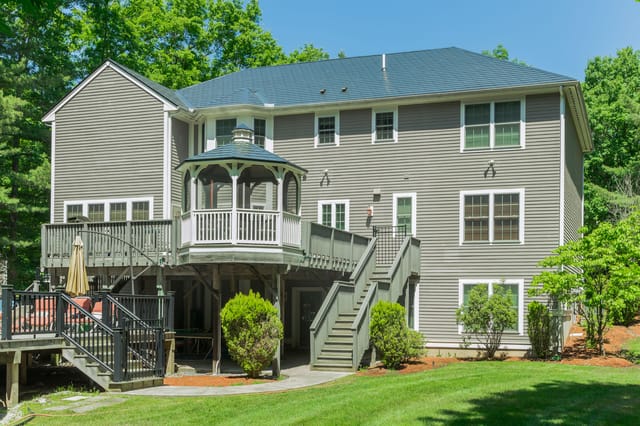 Black Interlock metal roof in Salem, NH