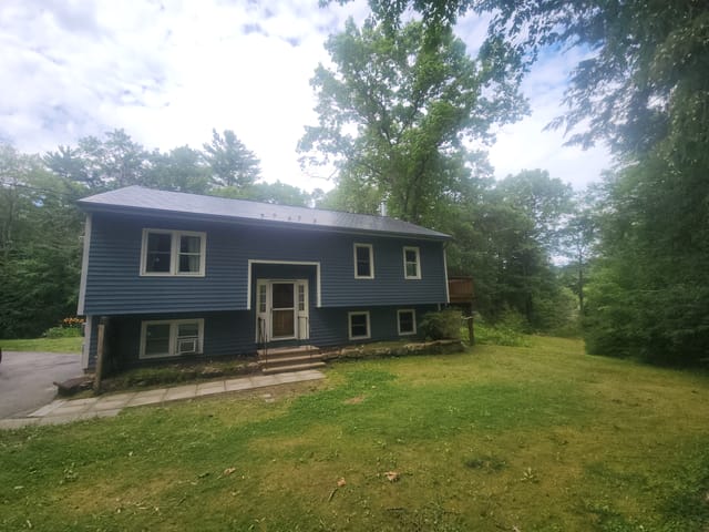 Deep Charcoal Interlock metal roof in Bow, NH
