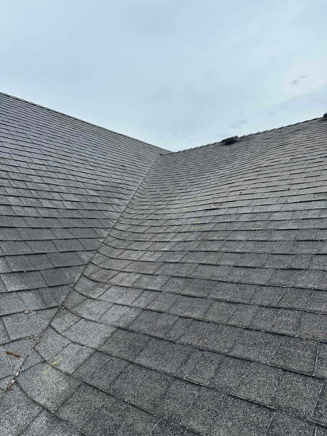 Deep Charcoal Interlock metal roof in Newberg, OR
