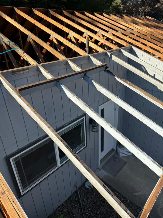 Black Interlock metal roof in Tigard, OR