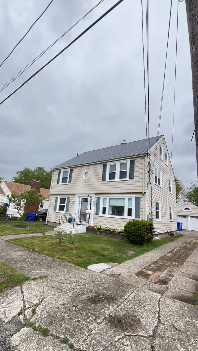 Deep Charcoal Interlock metal roof in Pawtucket, RI