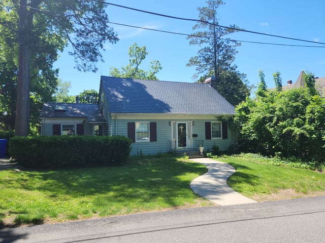 Black Interlock metal roof in North Providence, RI