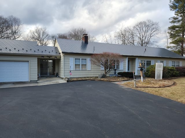 Deep Charcoal Interlock metal roof in Cumberland, RI