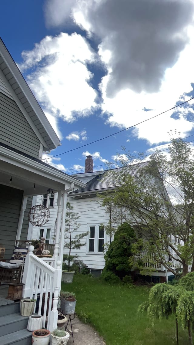 Black Interlock metal roof in Pawtucket, RI